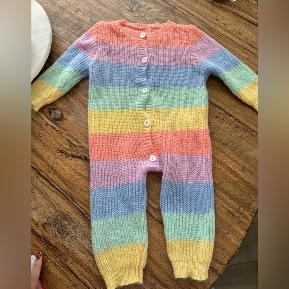 SHEIN Multicolor Knit Sweater for Kids